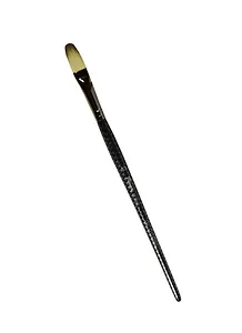 Кисть синтетика плоскоовальная длин.  №10 "Artists HI-TECH", Pinax