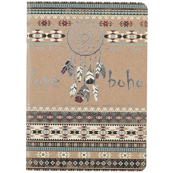 Тетрадь общая «Ethnic», 48 листов в клетку, А5, в ассортименте - Be Smart 251545 — 1