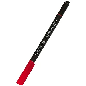 Фломастер Aqua Brush Duo, 2мм. Темный кармин