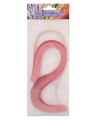 Goznak Набор для квиллинга (бумага) 300*5мм медиум МОНО красный Qzv-m-100/5r 312189