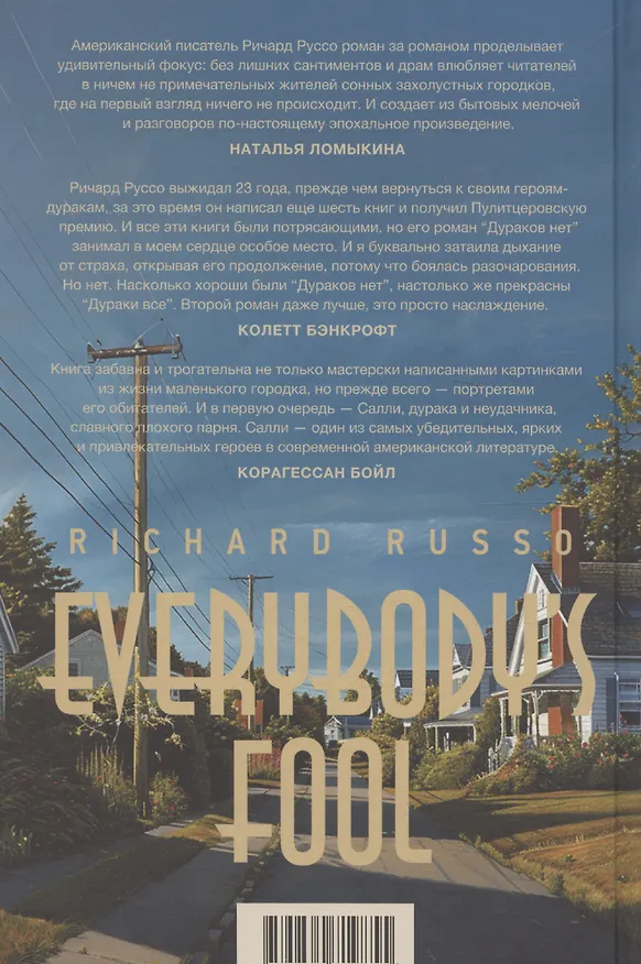 Книга Дураки все (Ричард Руссо) — 2