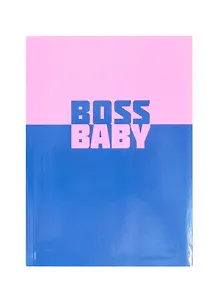 Книга для записей А5 80л кл. "Бэби босс" интегр.переплет, глянц.ламинация