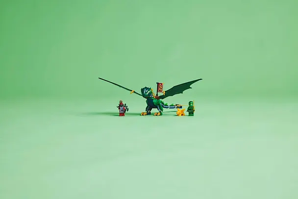LEGO NINJAGO: Зелёный лесной дракон Ллойда, 128 деталей (71829) 3118478 — 2