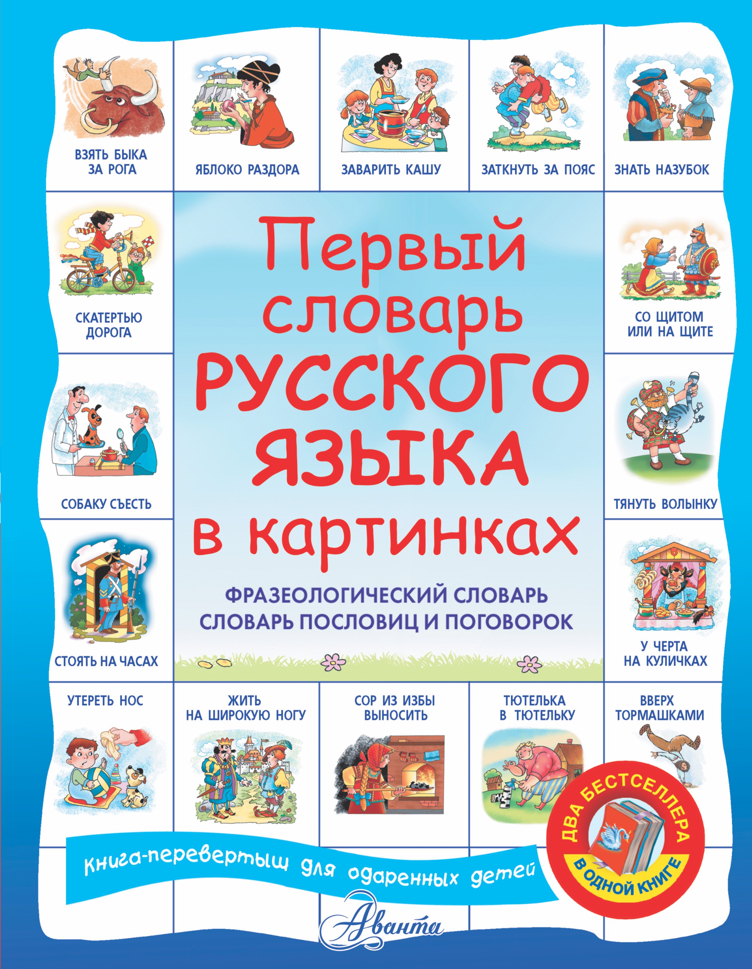 

Первый словарь английского языка в картинках / Первый словарь русского языка в картинках. Фразеологический словарь. Словарь пословиц и поговорок