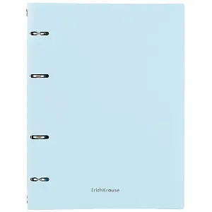 Тетрадь на кольцах в клетку Erich Krause, Pastel, 80 листов, в ассортименте