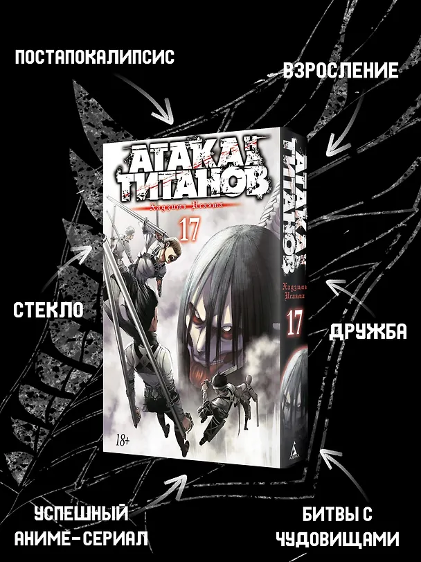 Атака титанов. Книга 17 (Том 33, 34) (Attack on Titan / Атака на титанов / Shingeki no Kyojin). Манга 2862942 — 6