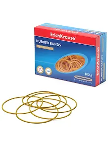 Резинки для денег 100гр 60мм 100% натуральный каучук, ErichKrause