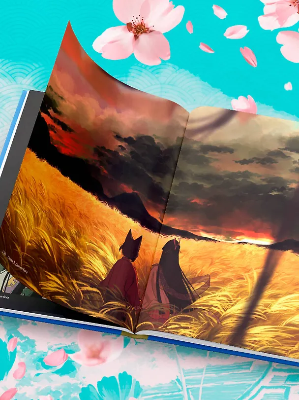 Книга Одинокое божество из деревни зверей. Артбук Tsukku (Tsukku) — 13
