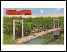 ГС магнит металл бумага Оренбург Мост через р. Урал 8*5,5 см 451889, шт