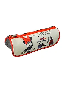 Пенал школьный 1отд. "Minnie Mouse" 7*23*6см, треугольный, на молнии, Премьера