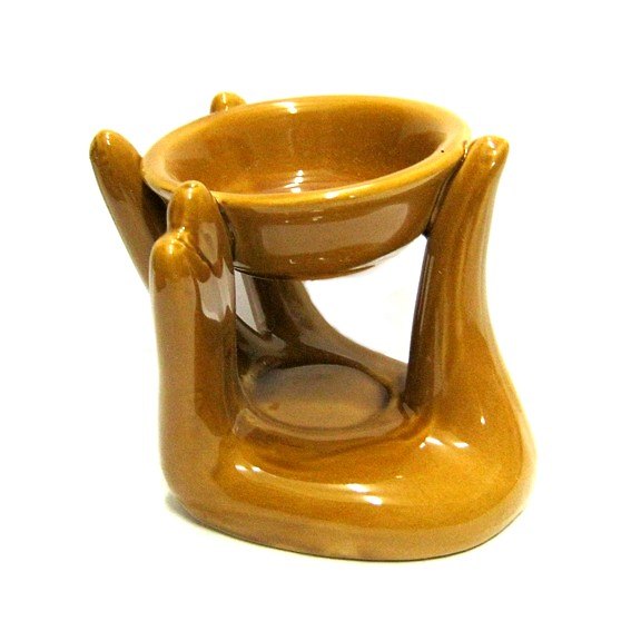Аромалампа керамическая Рука (M150-1) (10см) 2386444 — 1
