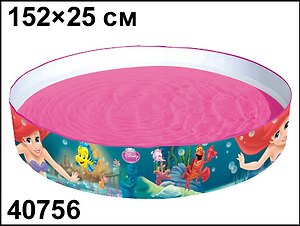Детский бассейн Русалочка (152/25см) (91048/B) (40756)