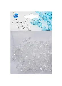 Набор бусин Кристальная игра Бабочки прозрачные (CRP110) (упаковка)