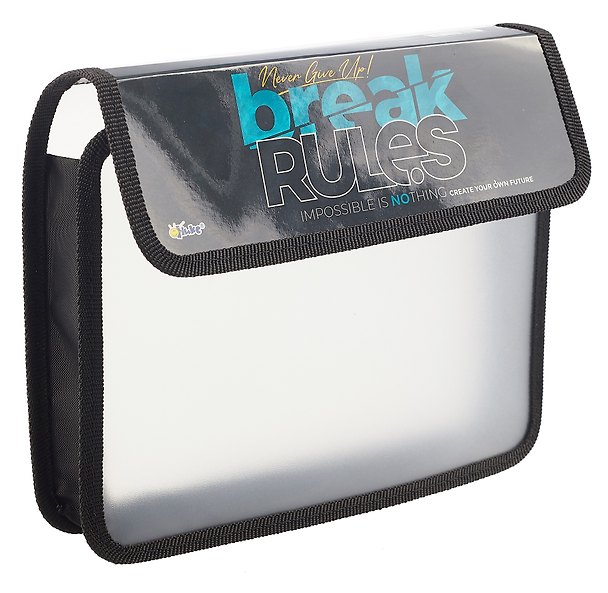 Папка для тетрадей «Break rules» А5, на липучке, Оникс 3037728 — 1