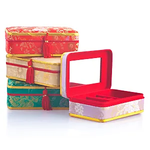 Шкатулка прямоугольной формы (8х14) (в ассорт.) (23572)