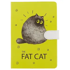 Блокнот «Fat cat», 256 страниц, А5