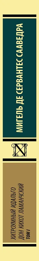 Книга Хитроумный идальго Дон Кихот Ламанчский. Роман в 2-х томах. Том 1 (Мигель де Сервантес Сааведра) — 3