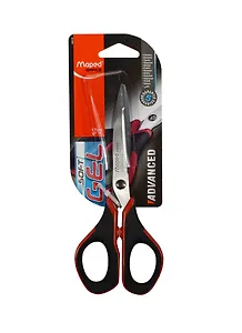 Ножницы 170мм офисные "Advanced Gel" прорезиненные ручки