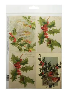 Декупажная карта Christmas Greeting (A4) (Karal083)