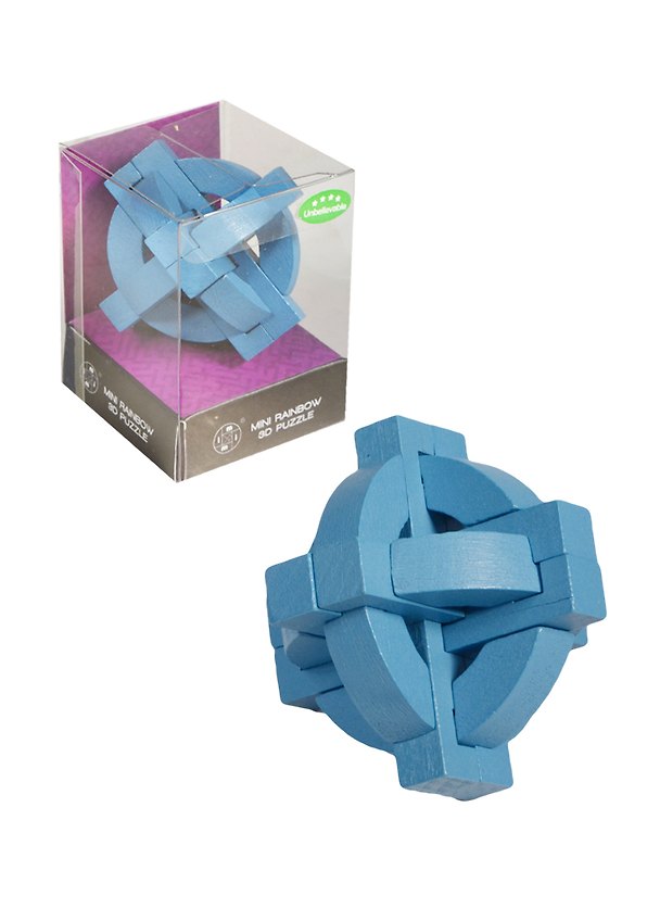 Головоломка 3D деревянная мятная 2498707 — 1