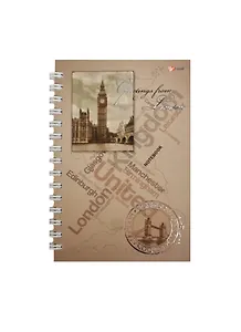 Тетрадь в клетку Listoff, "Городской стиль. Лондон", 80 листов