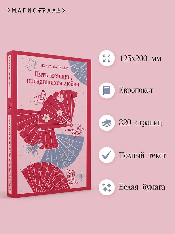 Книга Пять женщин, предавшихся любви (Ихара Сайкаку) — 8