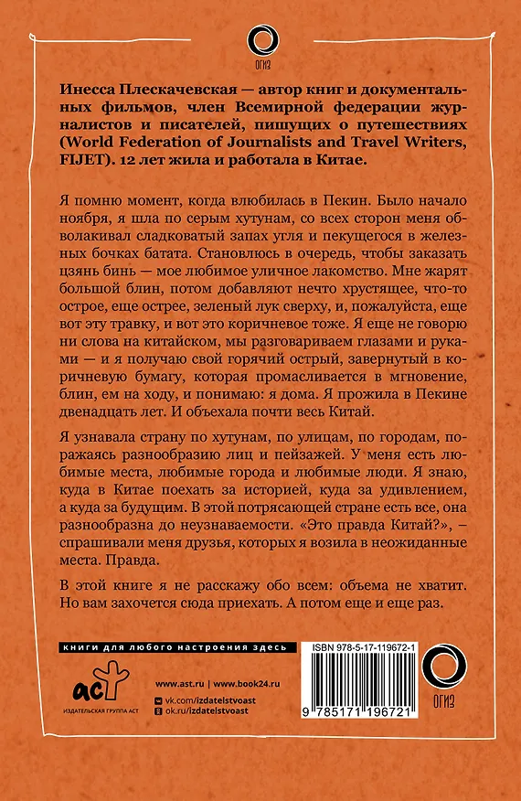 Книга Китай. В поисках настоящей Поднебесной (Инесса Плескачевская) — 2