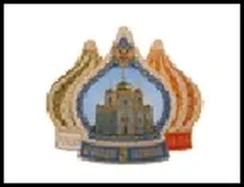 ГС магнит купола полимер Краснодар Собор Александра Невского 16*10 см 453810, шт 2322941