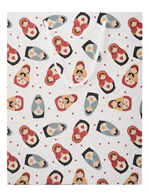 Пакет А4 32*25 "Folk"матрешки, бум.мат.ламинат 3129798