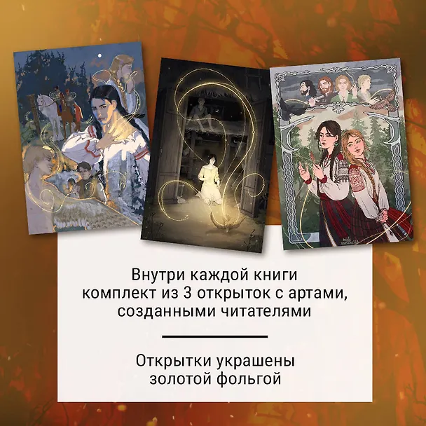 Книга Комплект Золотые Земли (книга Сокол и ворон+тетрадь) (Ульяна Черкасова) — 13