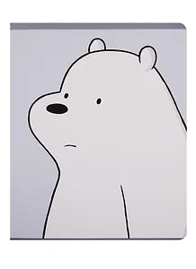 Тетрадь в клетку Hatber, "Вся правда о медведях", 24 листа, в ассортименте