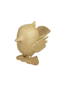 Фигурка из папье-маше Птичка/крылья вверх (SA164) (объемная мал.) (17х11х14см)