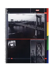 Тетрадь в клетку Hatber, CityLife, А4, 120 листов