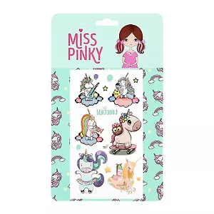 Татуировки переводные `MISS PINKY` `BASIC` 9,5x5,7 (181185)
