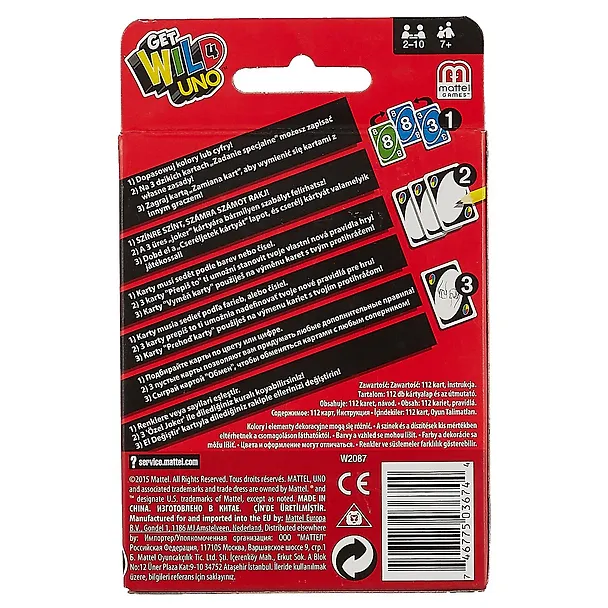 Настольная игра UNO, Mattel 2513420 — 3