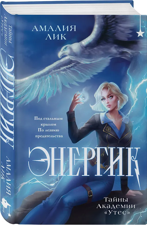 Книга Энергик. Тайны Академии "Утес" (Амалия Лик) — 4