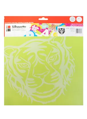Трафарет-силуэт Marabu 007 Тигр (028900007) (30х30см) 2418773