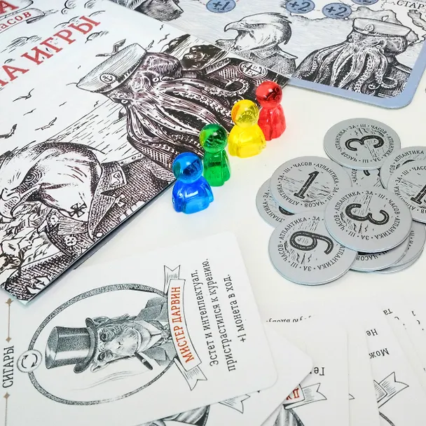 Настольная игра "Атлантика за 111 часов" 2923451 — 4