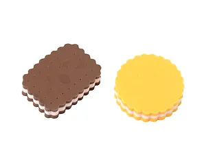 Ластик/Стирательная резинка, Hatber/Хатбер стирательная резинка из термопластичной резины Печенье в дисплей-витрине