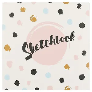 Скетчбук «Bonnie», 40 листов, 17 x 17 см