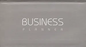 Планинг недат. 64л "Business. Grey" карманный, 7БЦ, мат.лам, выб.лак, офсет