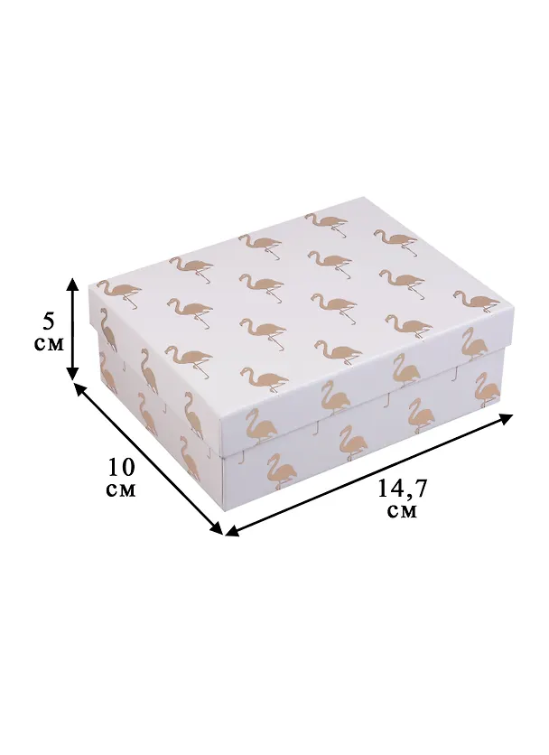 Коробка подарочная "Gold flamingo" 245529 — 3