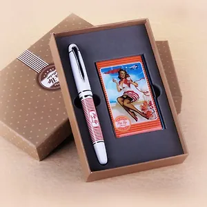 Подарочный набор (28464) (17х10х1,7) (ручка, визитница)