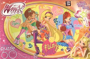 Пазл 60А 12488 Винкс MY FAIRY DAIRY-Stella (220х330) (5+) (коробка)