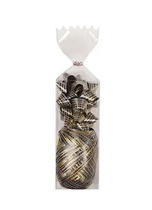 Набор для упаковки "Геометрия серый", лента, бант 2шт