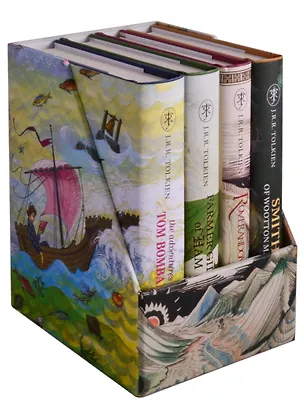 Книга The Tolkien Treasury. the Adventures of Tom Bombadil. Farmer Giles of Ham. Roverandom. Smith of Wootton Major (комплект из 4 книг) (Джон Рональд Руэл Толкин)