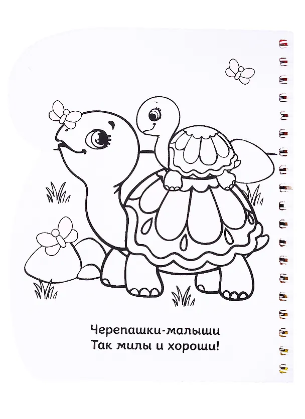 Книга Книжка-раскраска «Рисуем водой. Кто чей малыш? () — 2