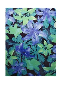 Папка-уголок А4 "Синие лилии"