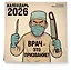 Врач - это призвание! Календарь настенный на 2026 год (300х300 мм) — 3119468 — 2