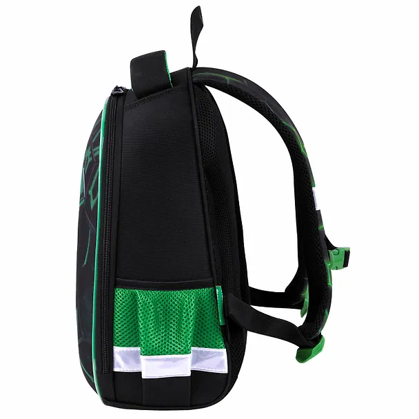 Ранец  KIDSS MINI "Green ball" 1 отд., 35*27*12,5см, 2 кармана 3024083 — 2